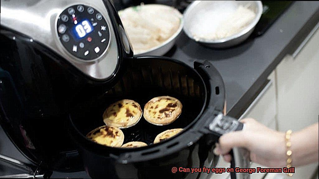 Can you fry eggs on George Foreman Grill-3