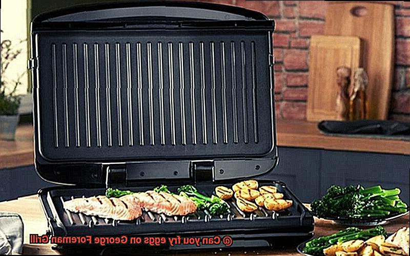 Can you fry eggs on George Foreman Grill-2