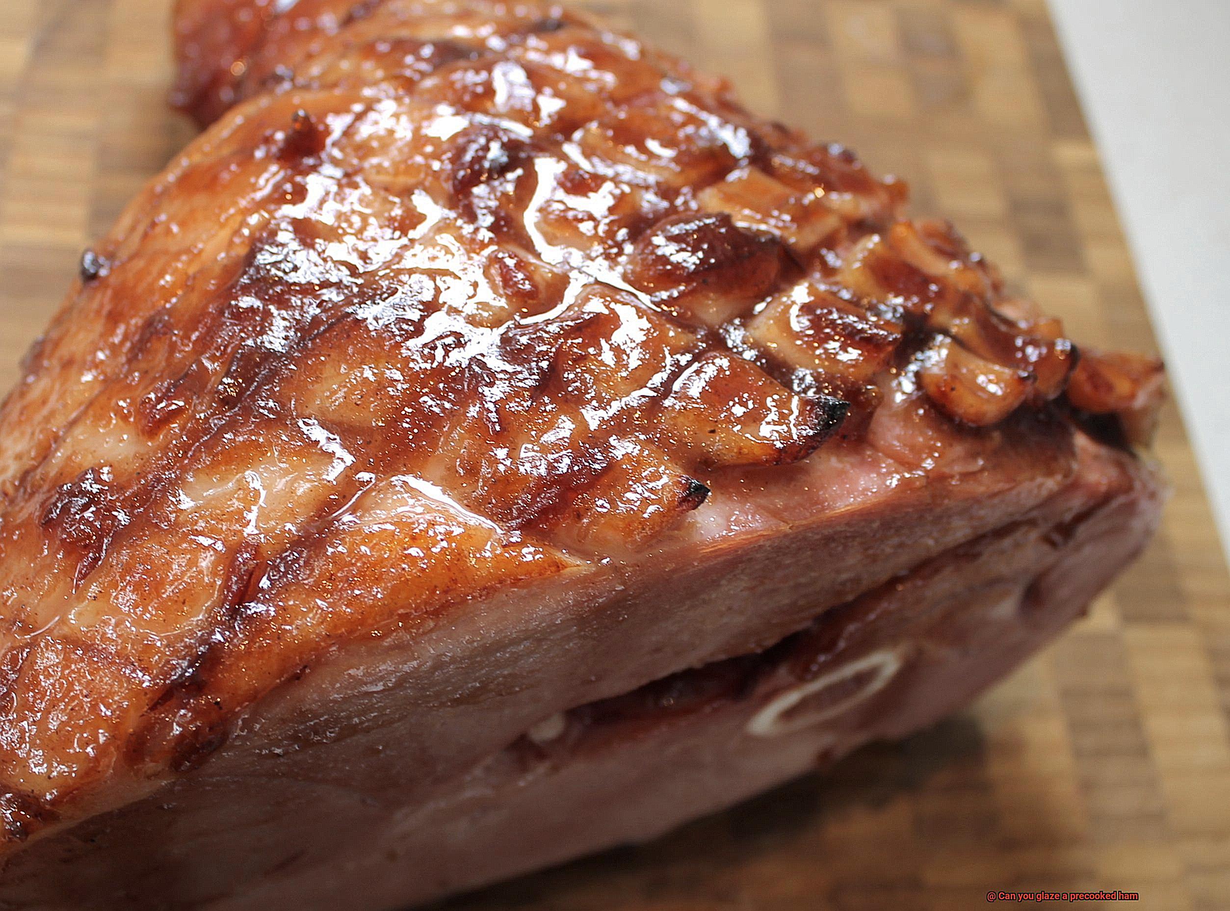 Can you glaze a precooked ham-2