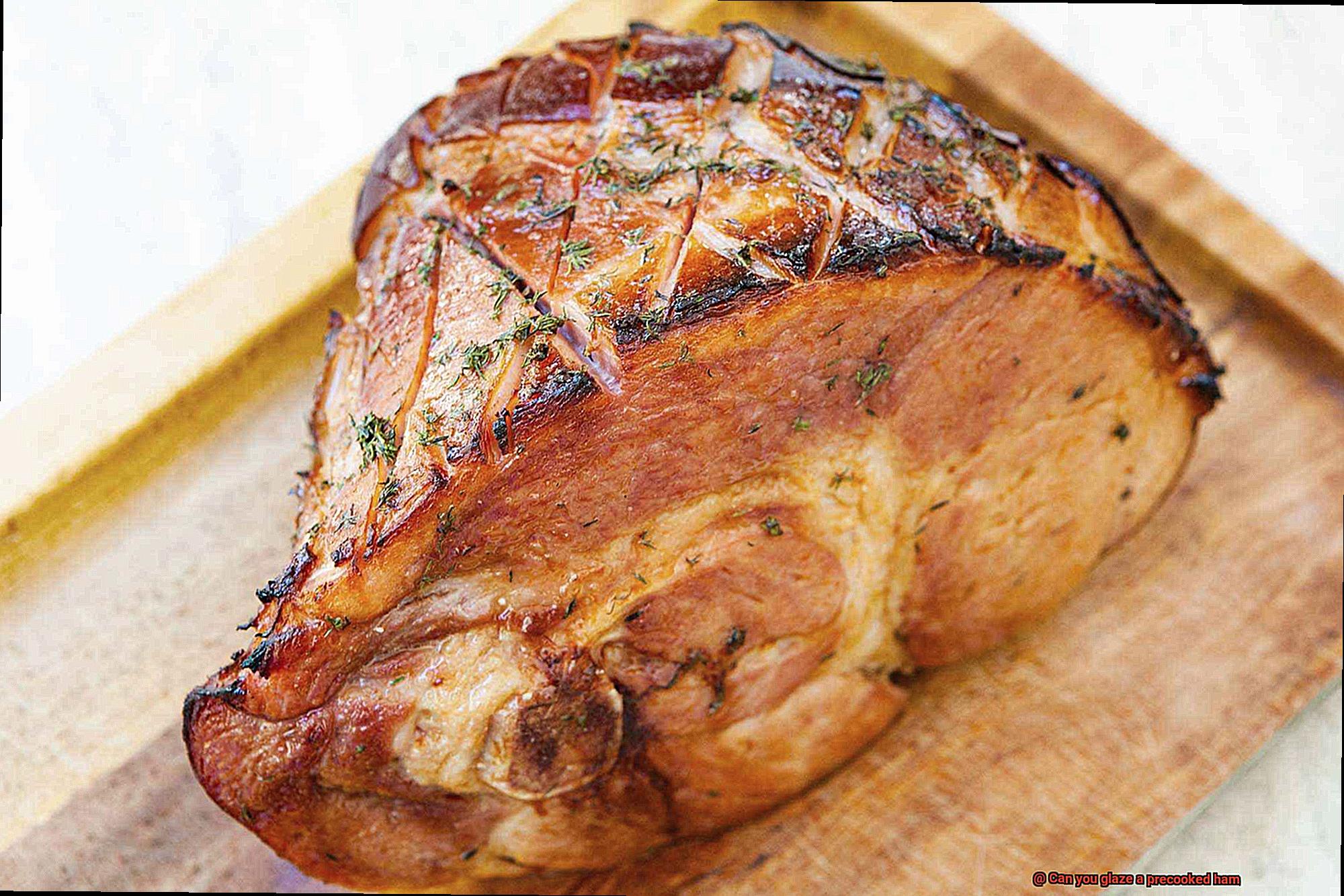 Can you glaze a precooked ham-4