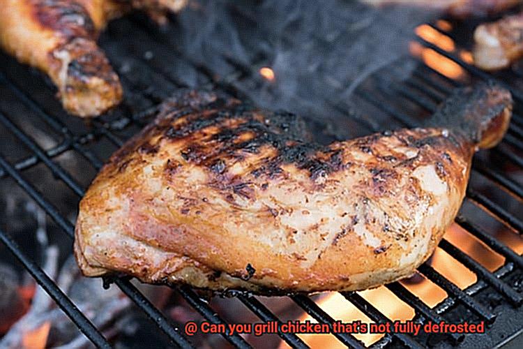 Can you grill chicken that's not fully defrosted-3