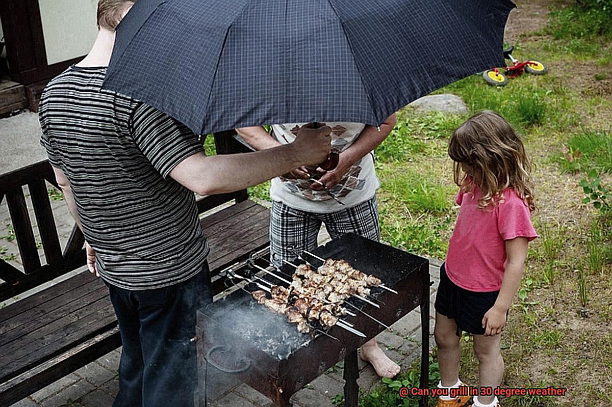 Can you grill in 30 degree weather-2