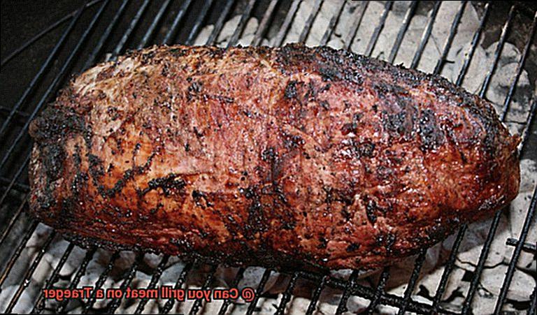 Can you grill meat on a Traeger -4