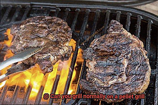 Can you grill normally on a pellet grill -8