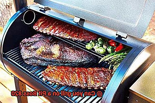Can you grill on a Pit Boss 820-2