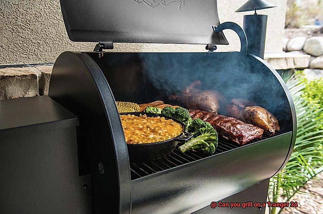 Can you grill on a Traeger 34 -4