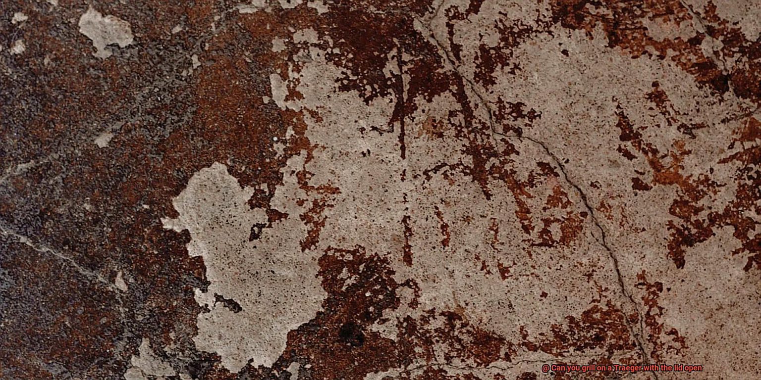 Can you grill on a Traeger with the lid open ? Pastime Bar And Grill