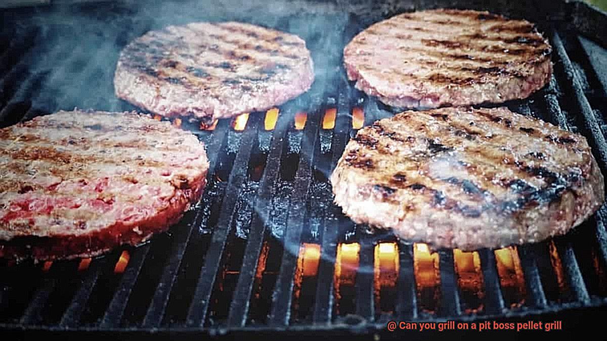 Can you grill on a pit boss pellet grill-10