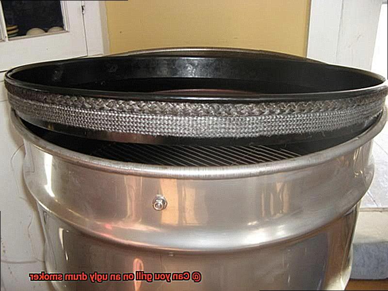 Can you grill on an ugly drum smoker-5