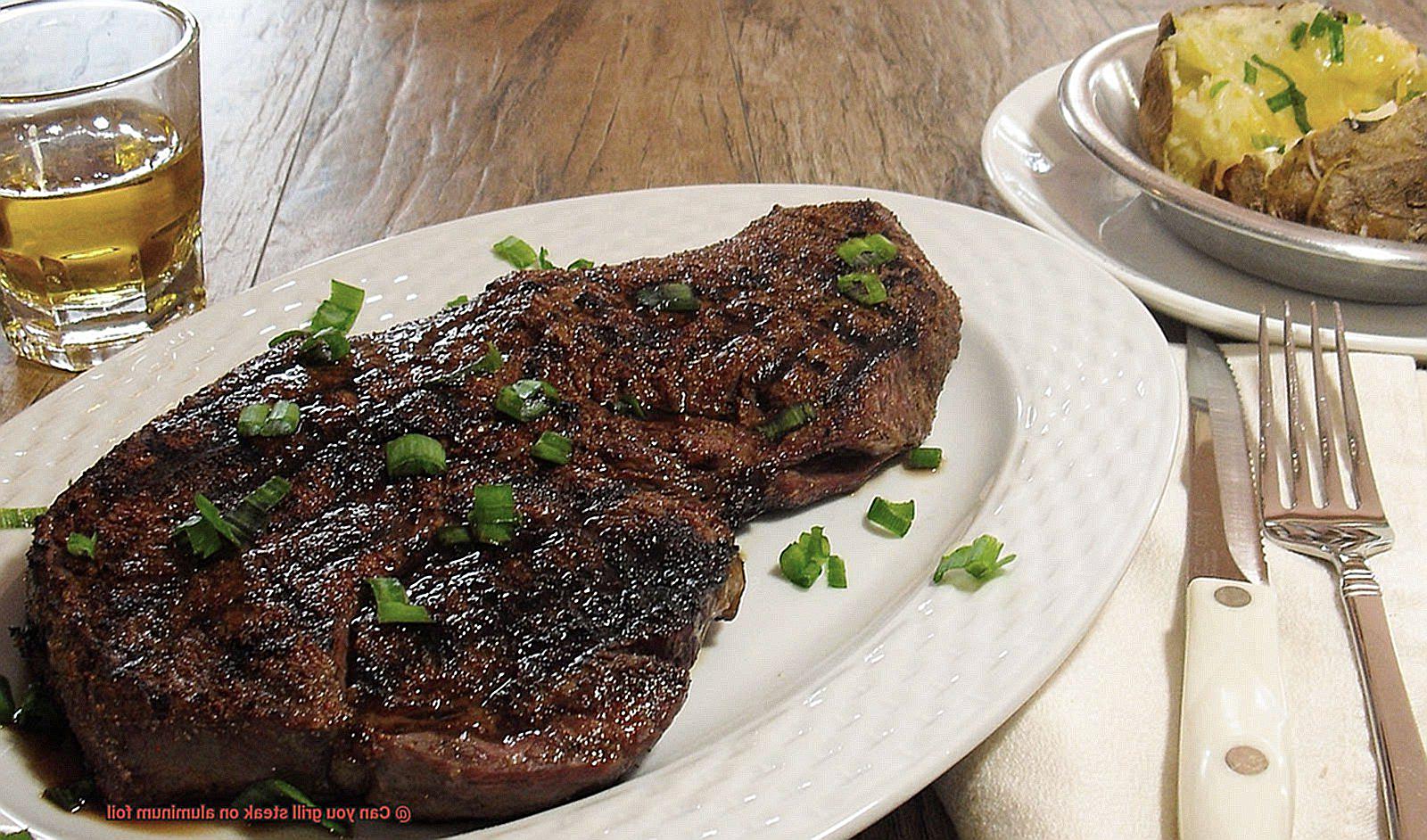 Can you grill steak on aluminum foil-4