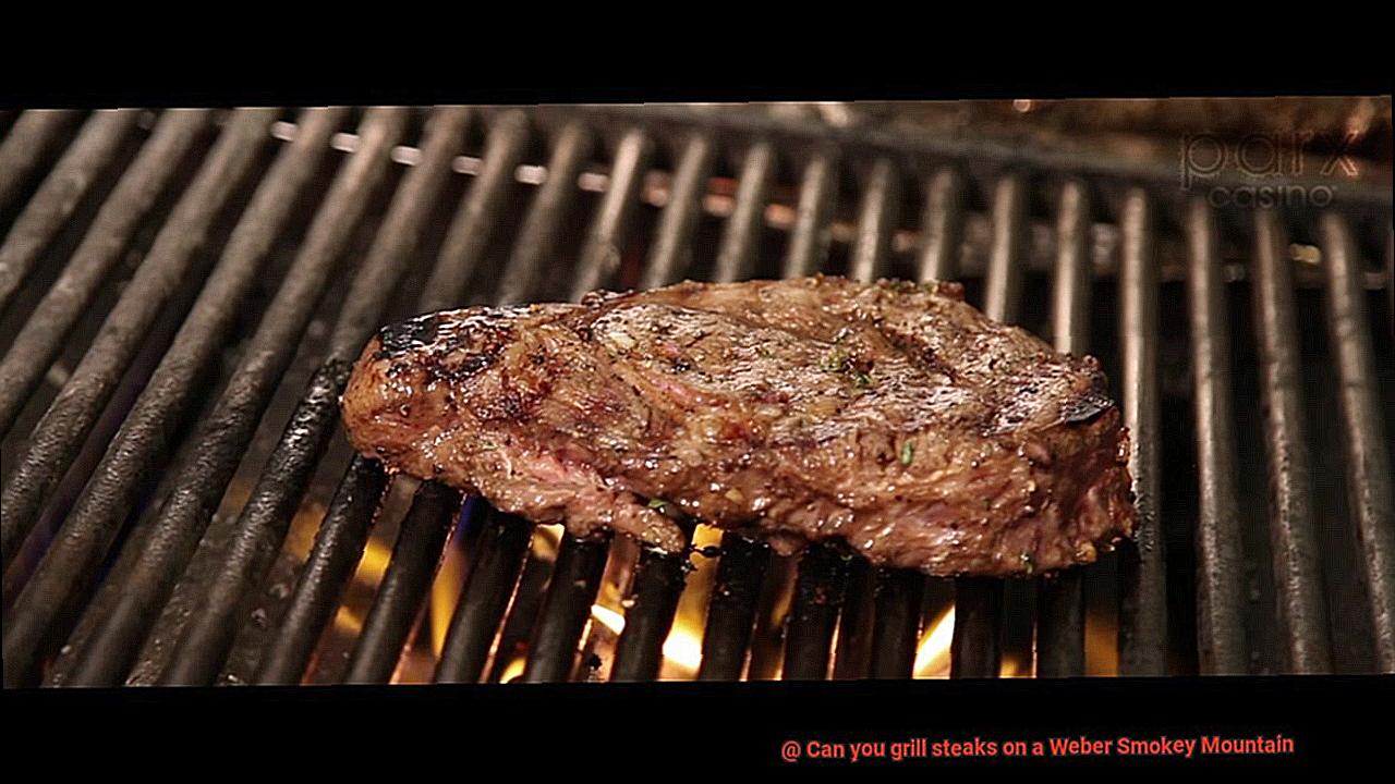 Can you grill steaks on a Weber Smokey Mountain-5