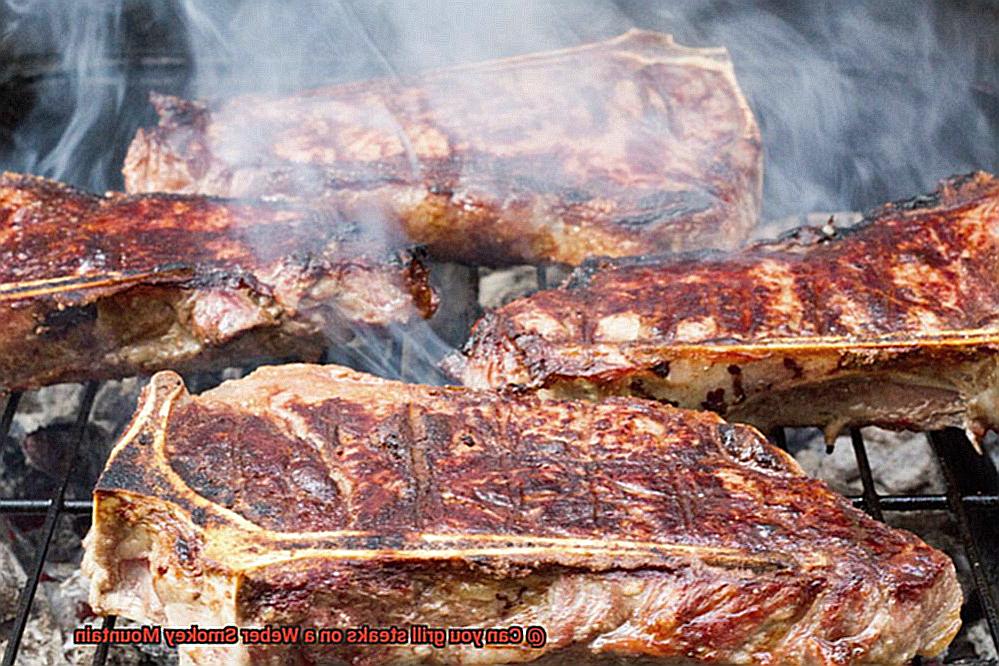 Can you grill steaks on a Weber Smokey Mountain-2