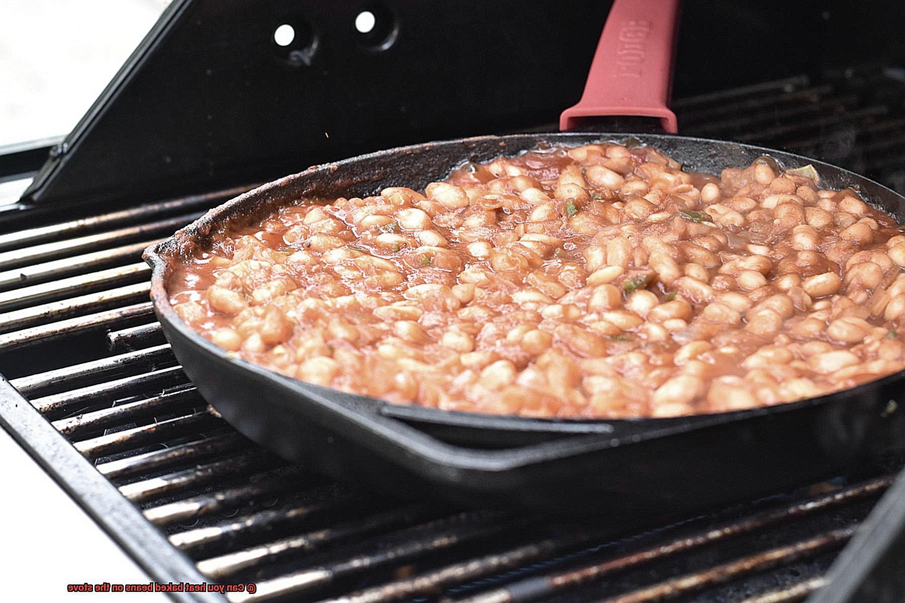 Can you heat baked beans on the stove-2