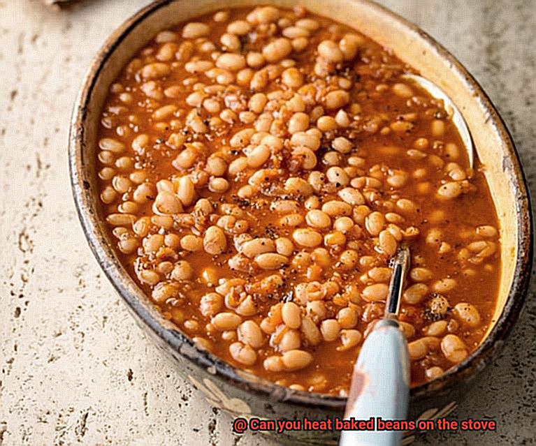 Can you heat baked beans on the stove-8
