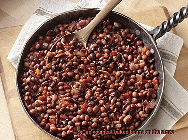 Can you heat baked beans on the stove-3