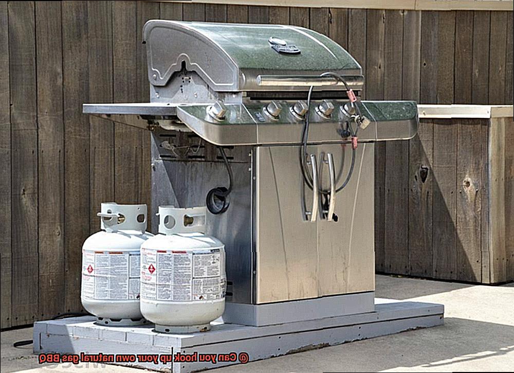 Can you hook up your own natural gas BBQ-6