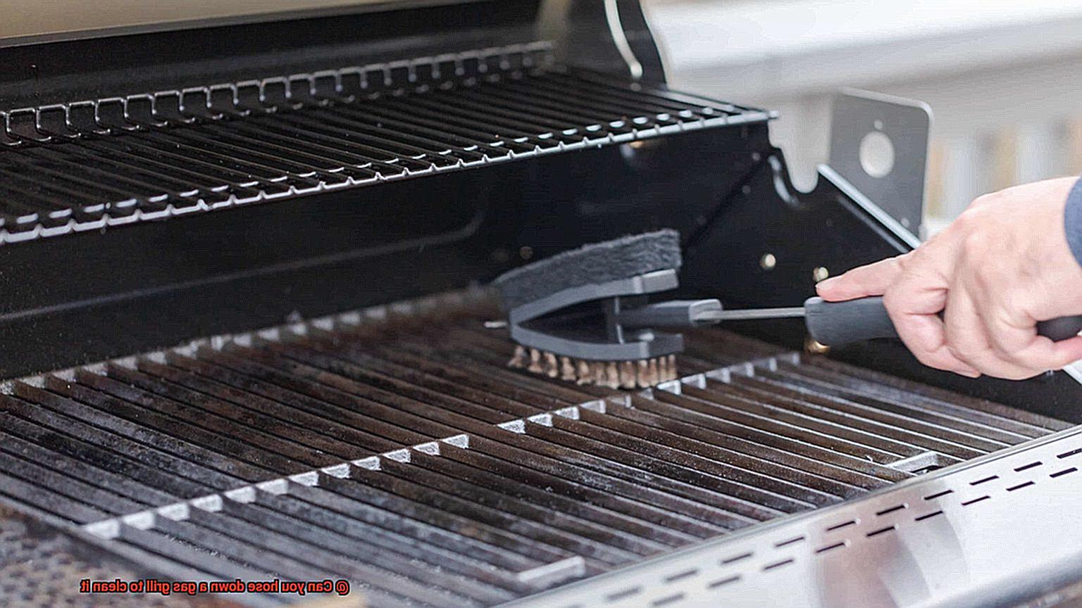 Can you hose down a gas grill to clean it-8