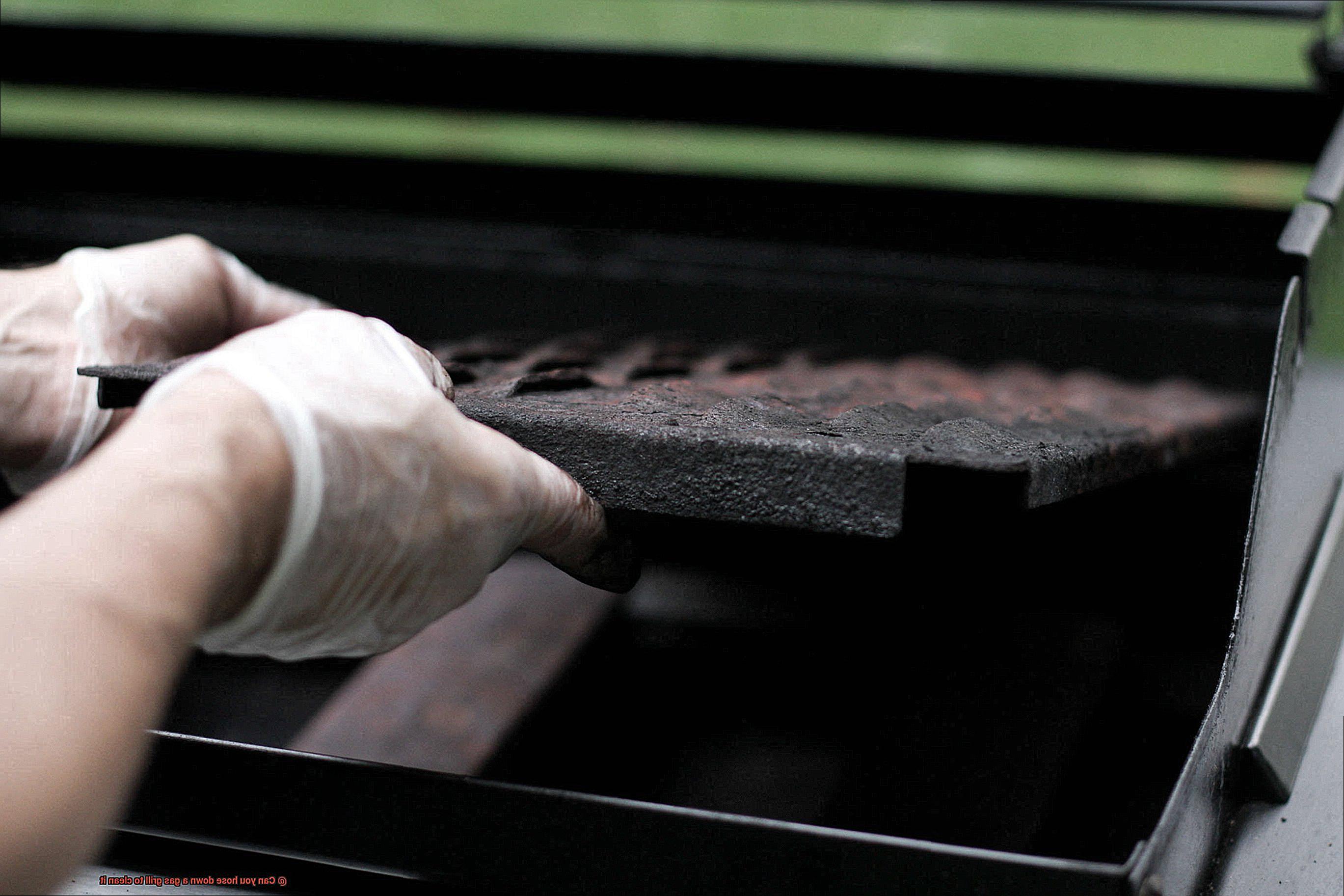 Can you hose down a gas grill to clean it-4
