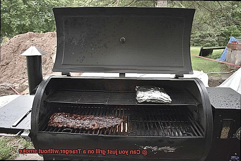 Can you just grill on a Traeger without smoke -3