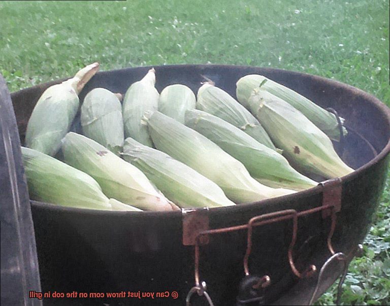 Can you just throw corn on the cob in grill? Pastime Bar And Grill