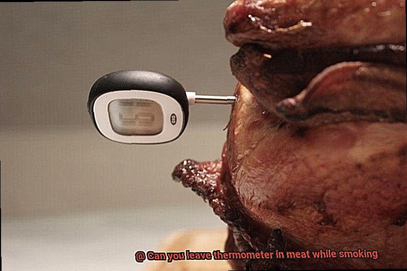 Can you leave thermometer in meat while smoking-9