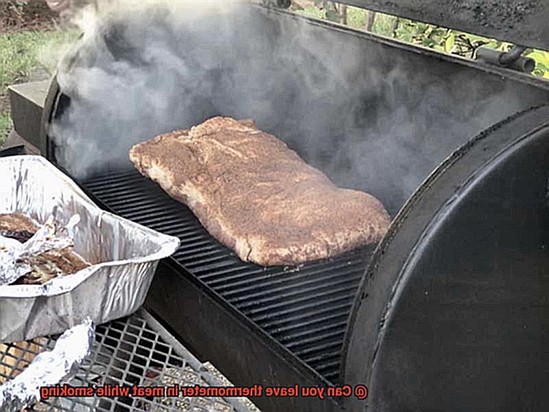 Can you leave thermometer in meat while smoking-3