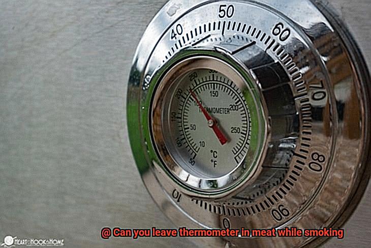Can you leave thermometer in meat while smoking-7