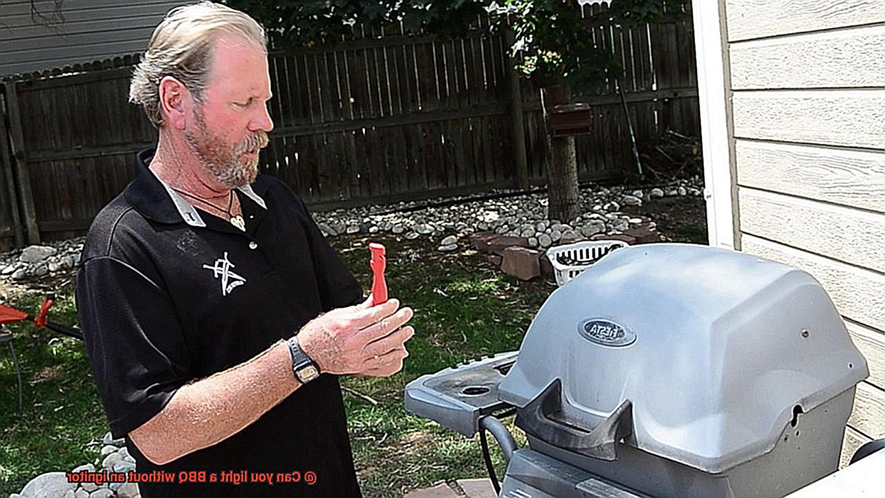 Can you light a BBQ without an ignitor-9