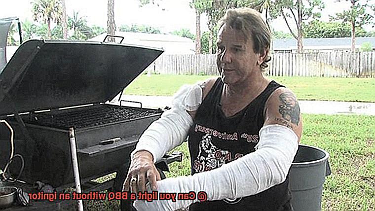 Can you light a BBQ without an ignitor-3