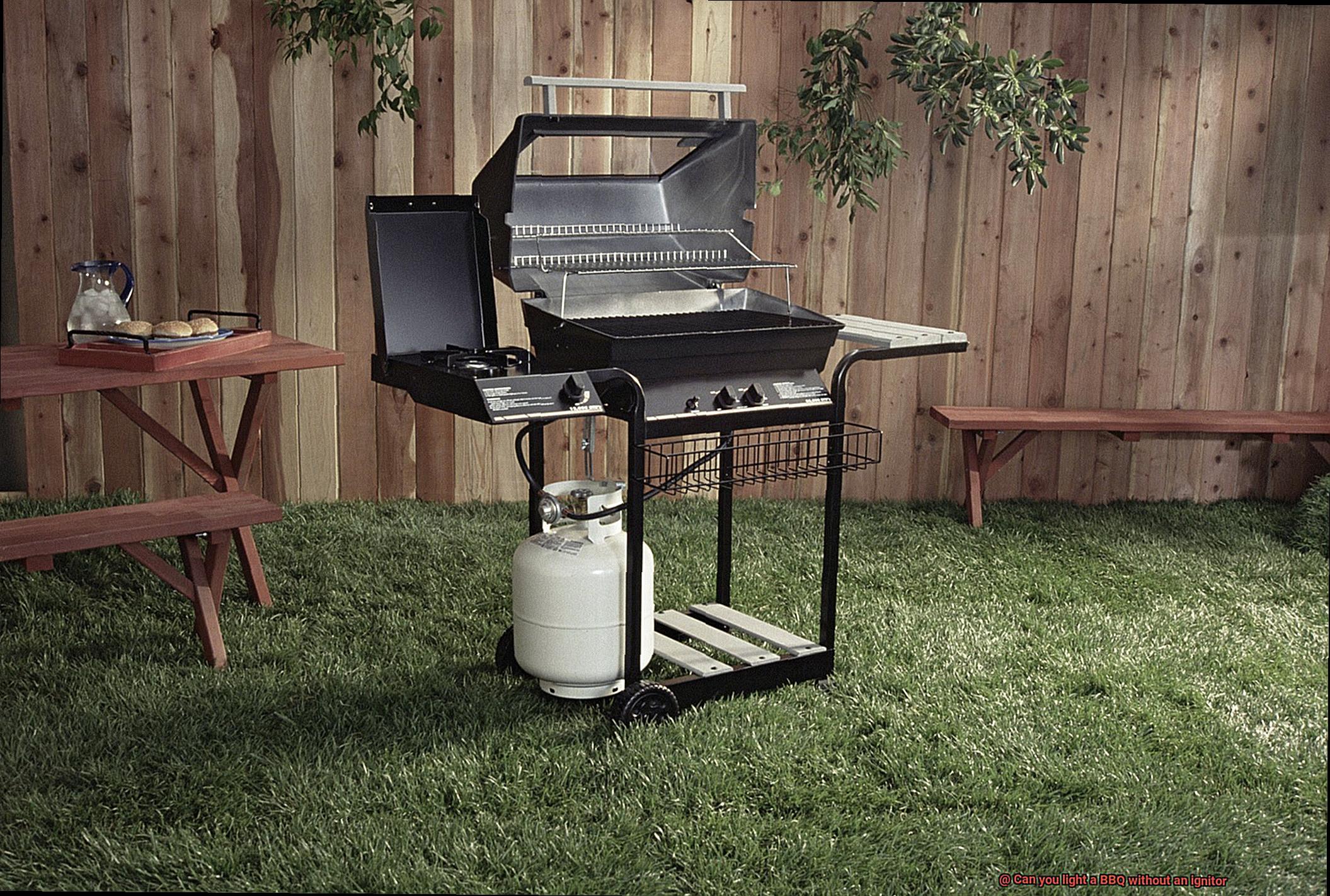 Can you light a BBQ without an ignitor-8