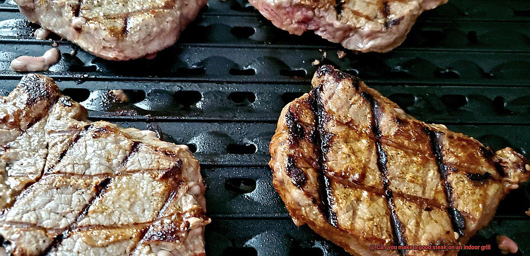 Can you make a good steak on an indoor grill-3