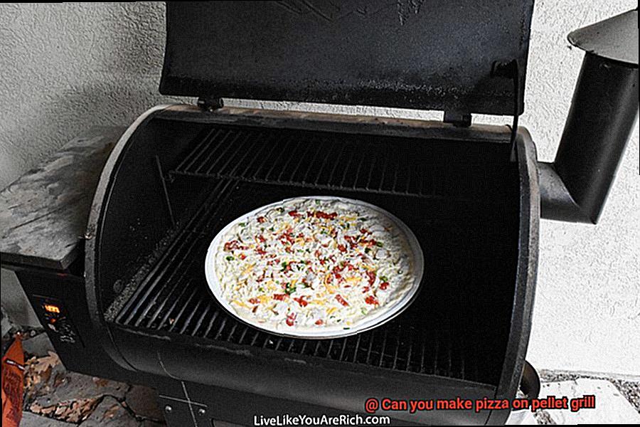 Can you make pizza on pellet grill-4