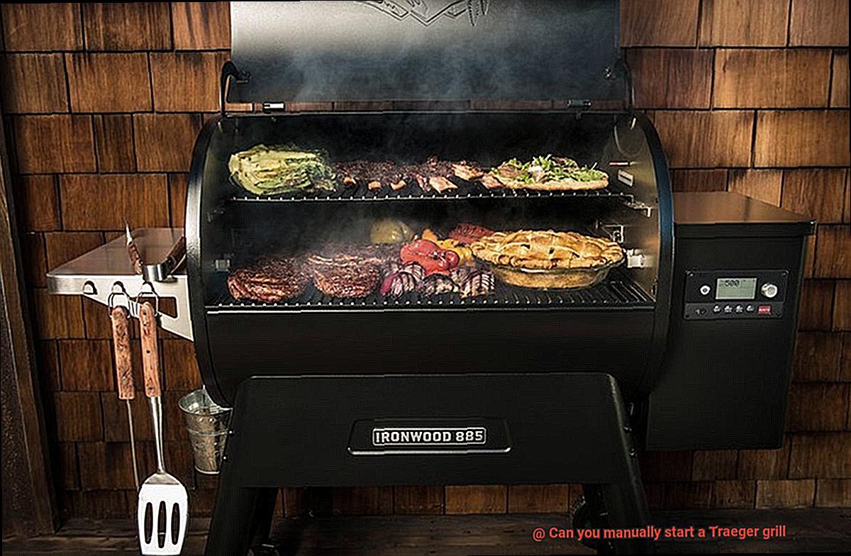 Can you manually start a Traeger grill -3