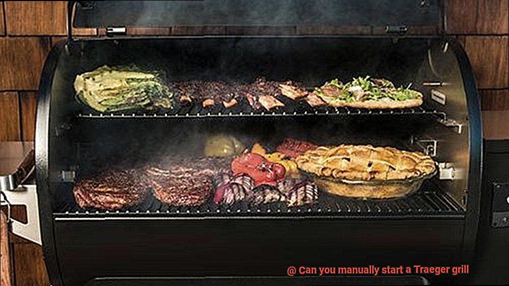 Can you manually start a Traeger grill -5