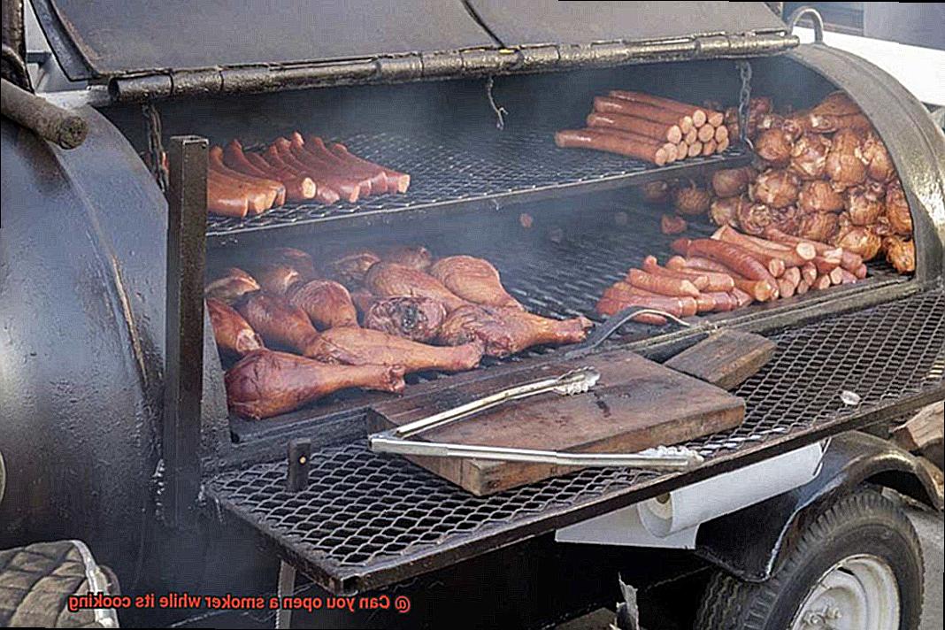 Can you open a smoker while its cooking-7