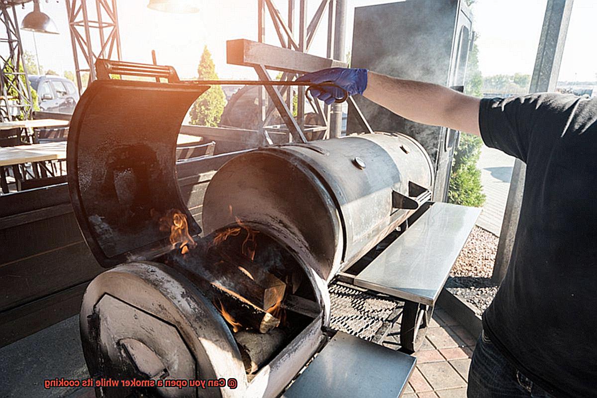 Can you open a smoker while its cooking-4