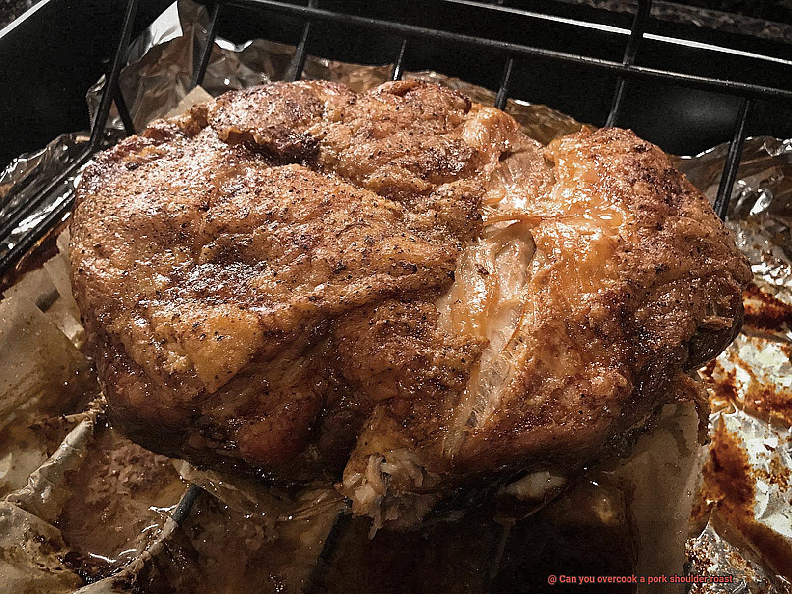 Can you overcook a pork shoulder roast-4