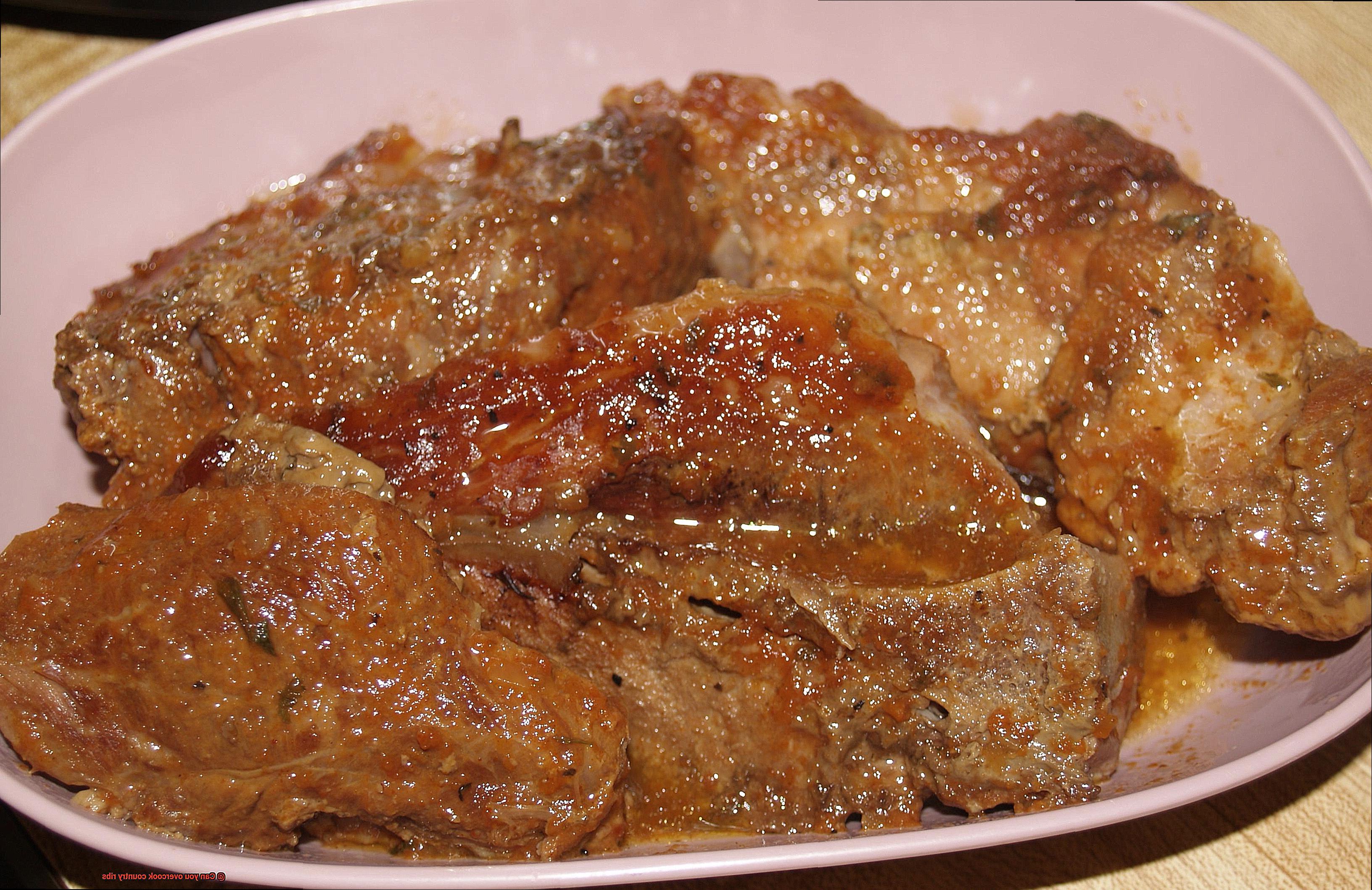 Can you overcook country ribs-2