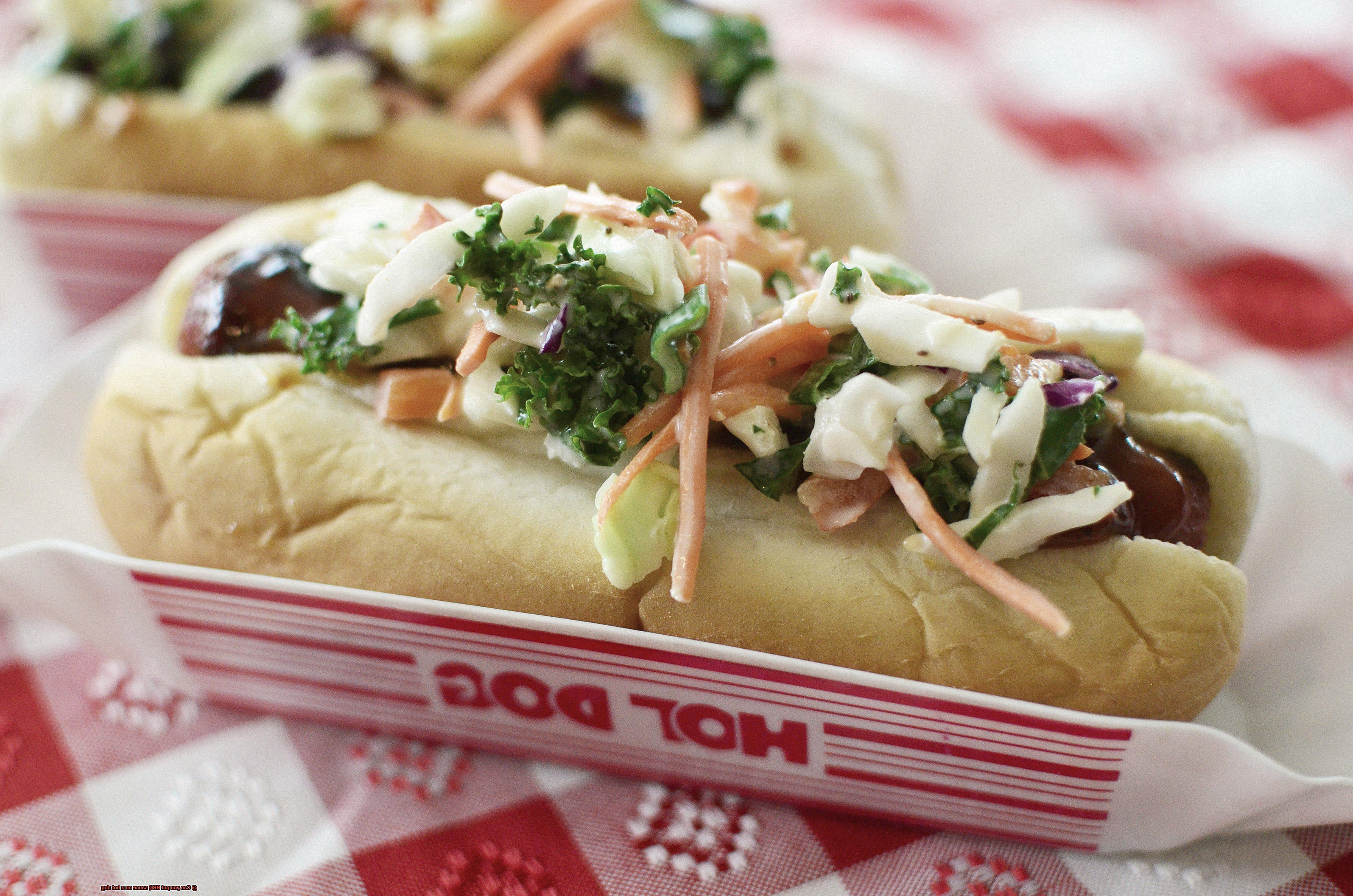 Can you put BBQ sauce on a hot dog-6