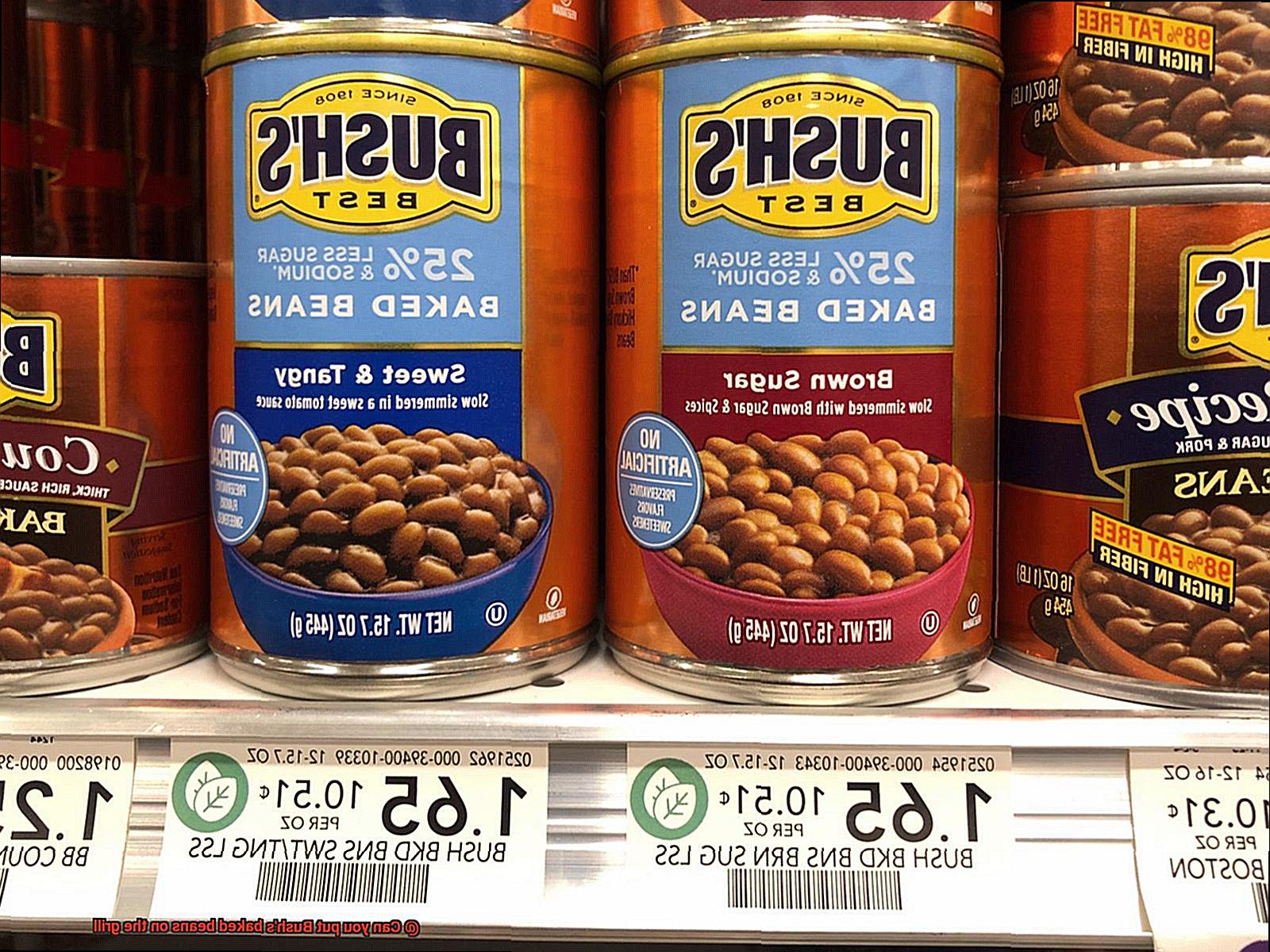 Can you put Bush's baked beans on the grill-4