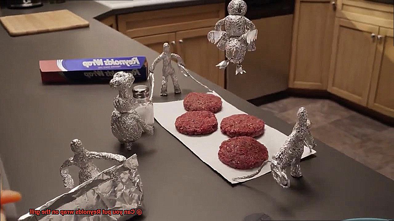 Can you put Reynolds wrap on the grill-3