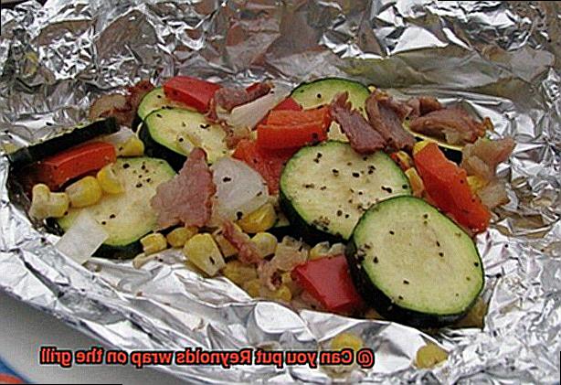 Can you put Reynolds wrap on the grill-5