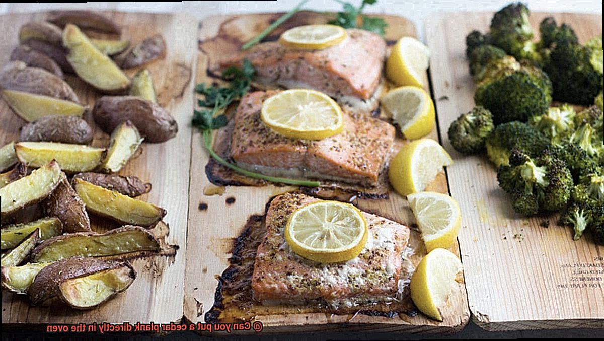 Can you put a cedar plank directly in the oven-6