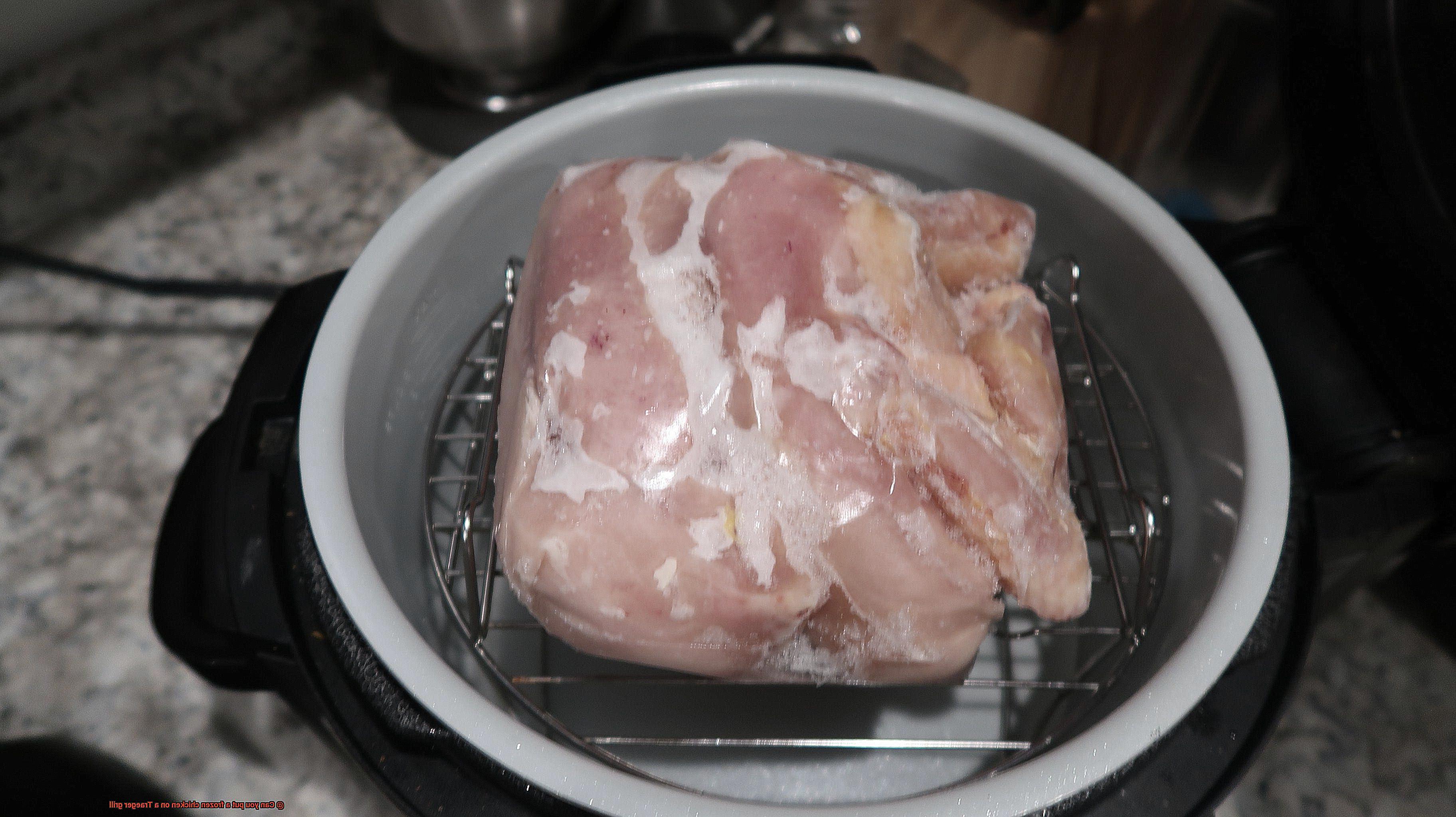 Can you put a frozen chicken on a Traeger grill-2
