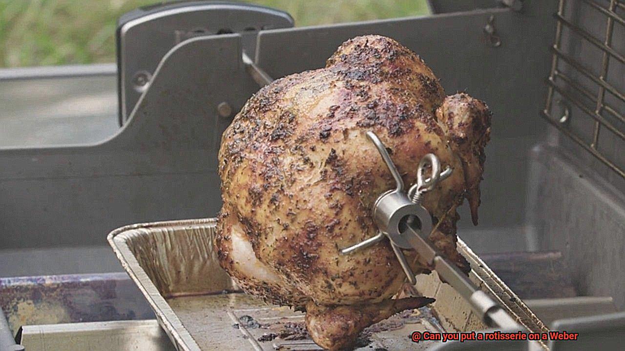 Can you put a rotisserie on a Weber-4