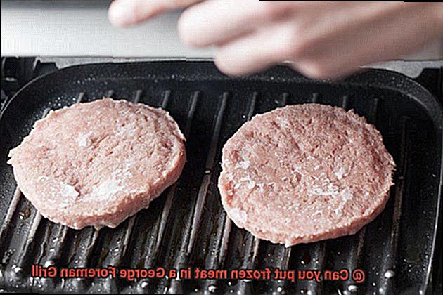 Can you put frozen meat in a George Foreman Grill-4