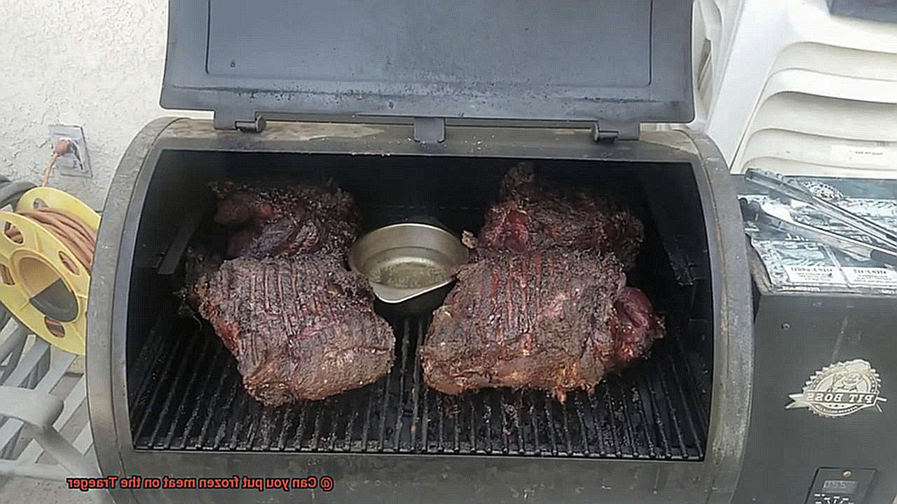 Can you put frozen meat on the Traeger-2