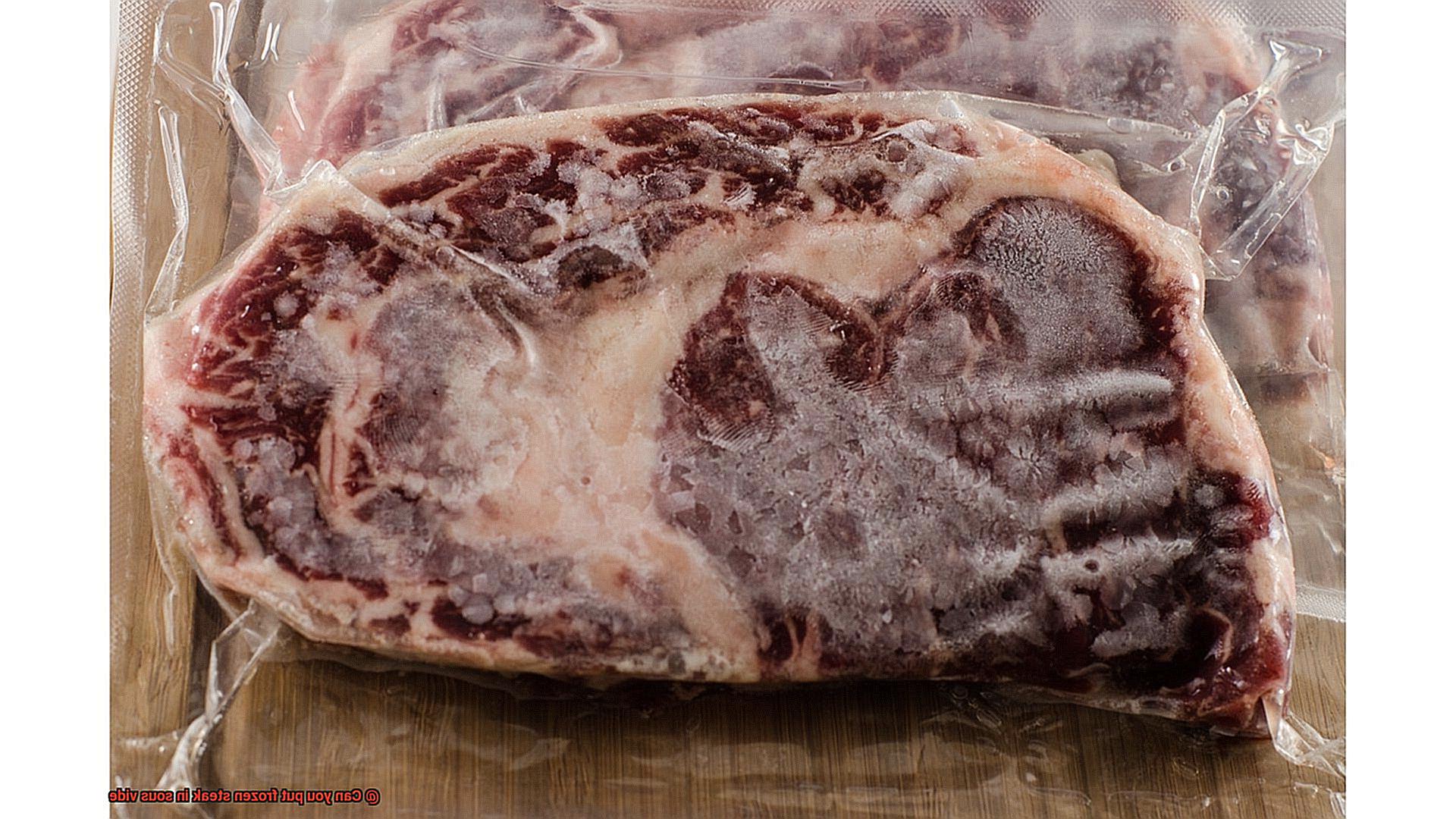 Can you put frozen steak in sous vide? Pastime Bar And Grill