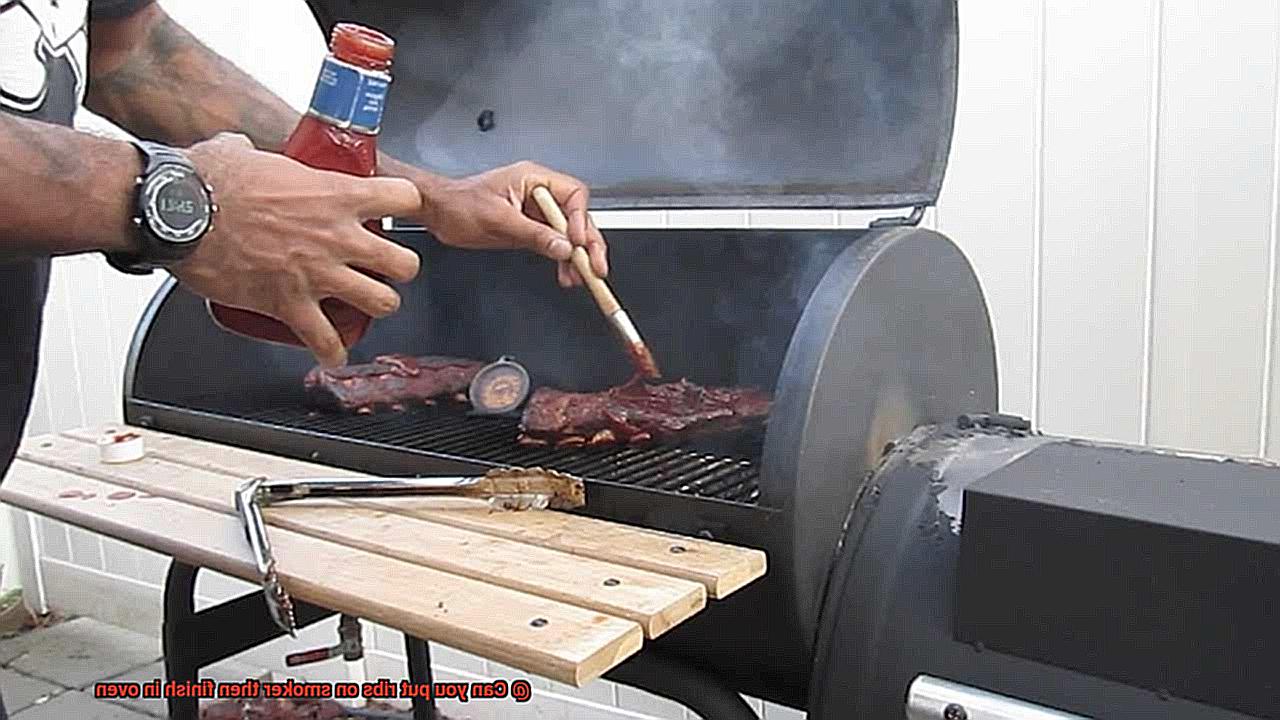 Can you put ribs on smoker then finish in oven-3