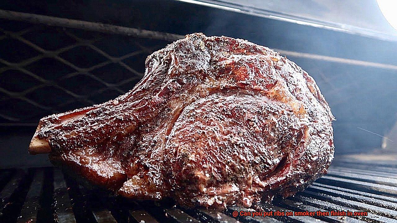 Can you put ribs on smoker then finish in oven-5